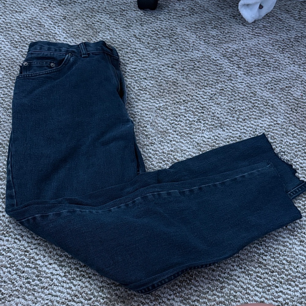 Chic women’s Dark Blue Relaxed Jeans